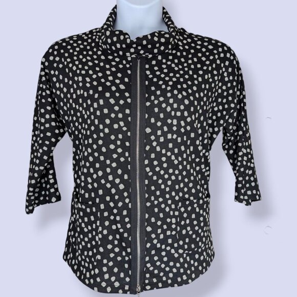 Creation B&W 3/4 Sleeve Accent Sweater - Picture 1 of 8